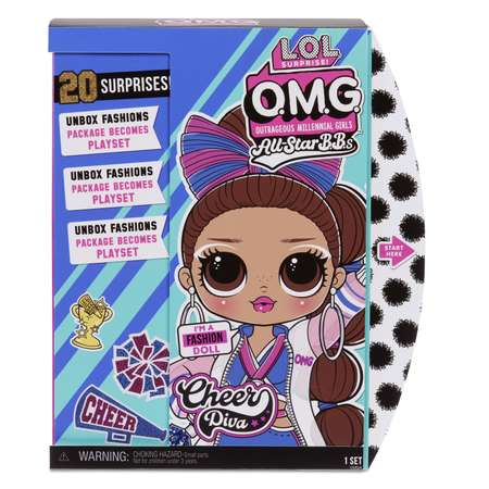 Кукла L.O.L. Surprise! OMG Sports Doll Cheer 577508EUC