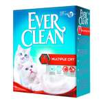 Наполнитель для кошек EVER CLEAN Multiple Cat комкующийся 6л