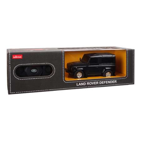 Машина Rastar РУ 1:24 Land Rover Defender Черная 78500