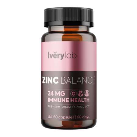 БАДы Iverylab Минерал Цинк Zinc Balance