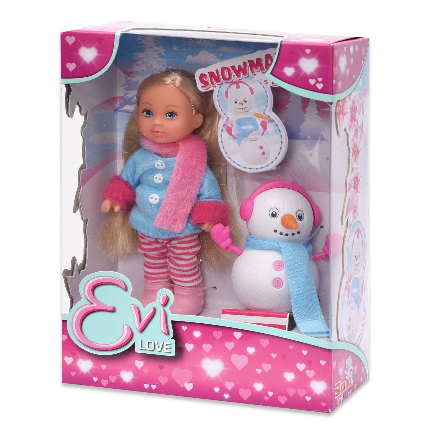 Кукла Evi Еви и снеговик 5732805 - фото 2