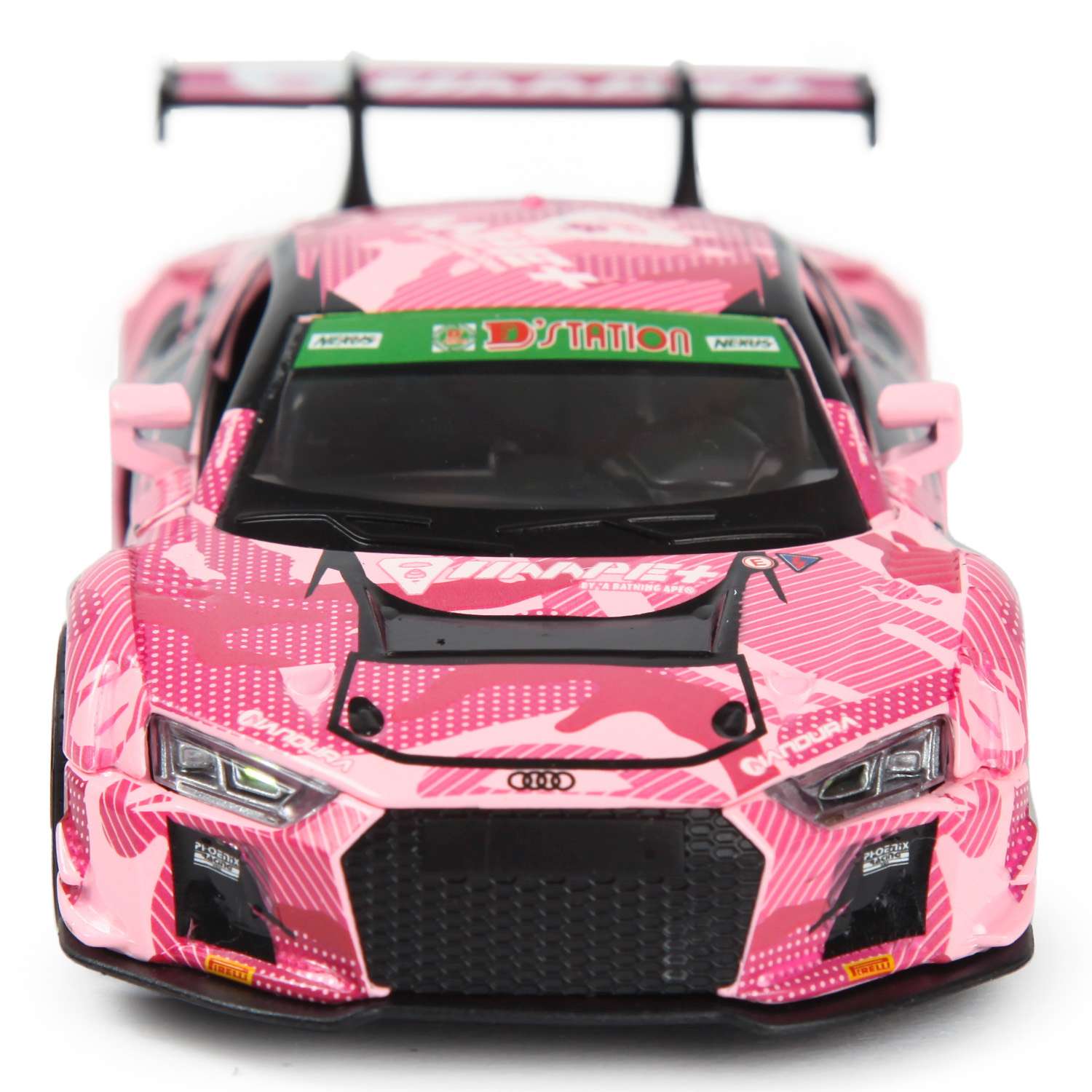 Машинка Mobicaro 1:32 Audi Macau Grand Prix 2020 Evisu Pink DTM 664992(I) 664992(I) - фото 8