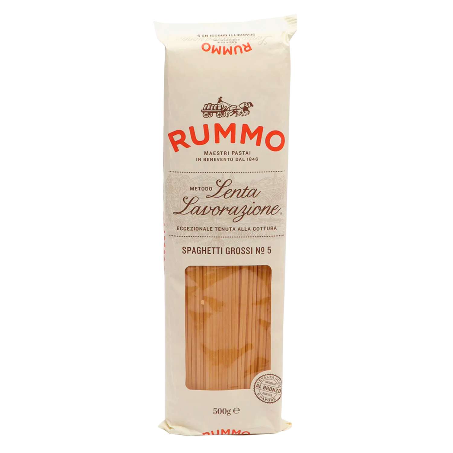Макароны Rummo паста спагетти из твердых сортов пшеницы СПАГЕТТИ ГРОССИ 5. 500гр - фото 1