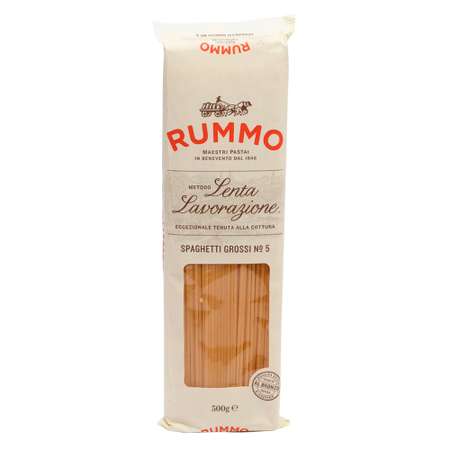 Макароны Rummo паста спагетти из твердых сортов пшеницы СПАГЕТТИ ГРОССИ 5. 500гр