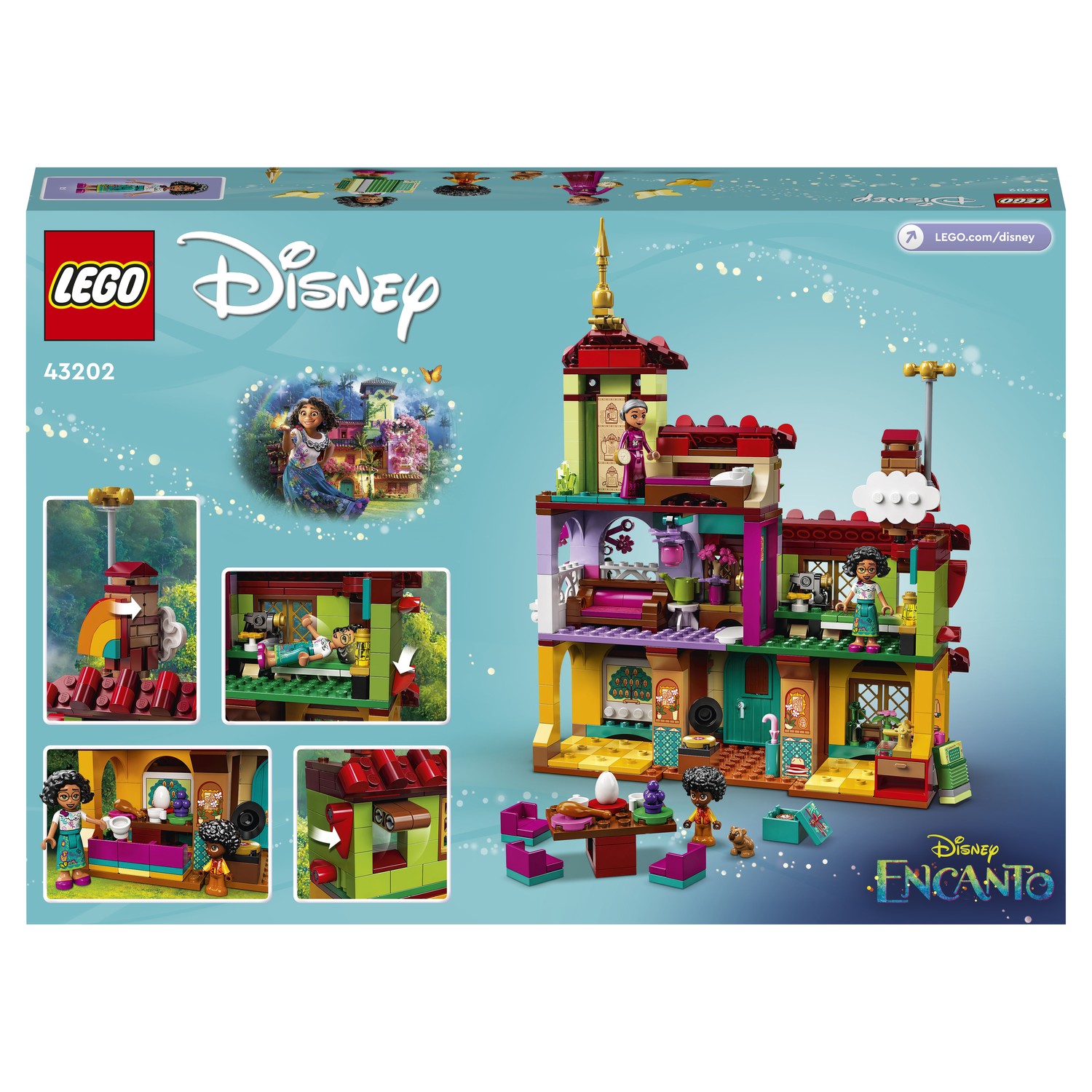 Lego Конструктор Disney Princess 43202 Дом семьи Мадригал