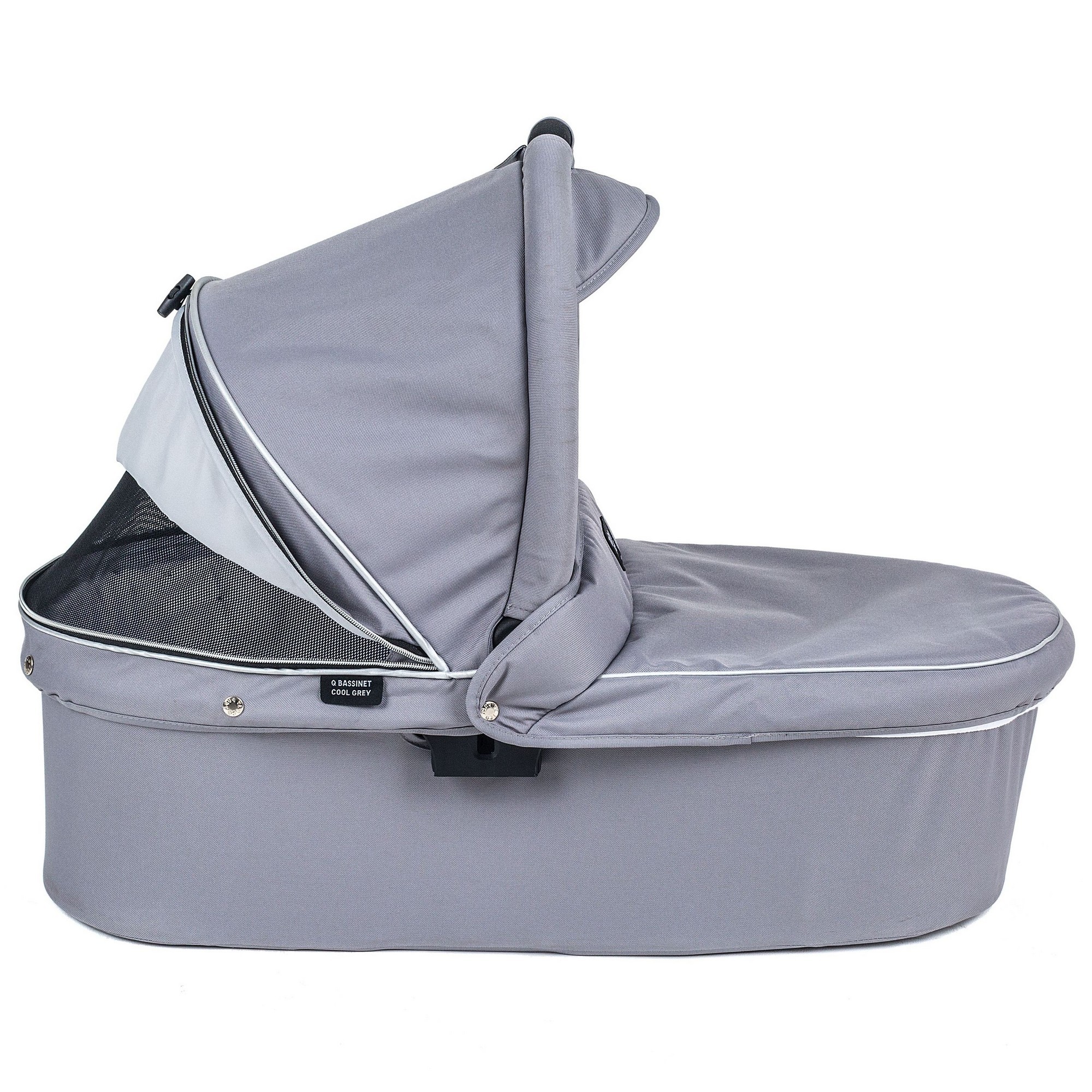 Люлька Valco baby Q Bassinet для Trimod X Snap 4 Ultra Quad X/Cool Grey 9958 - фото 3