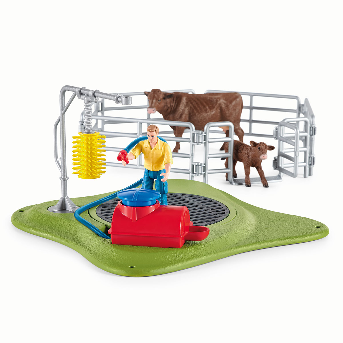 Фигурка SCHLEICH веселая мойка для коровы - фото 3