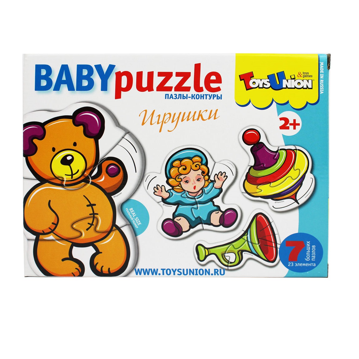 Пазлы-контуры Toys Union Игрушки - фото 1