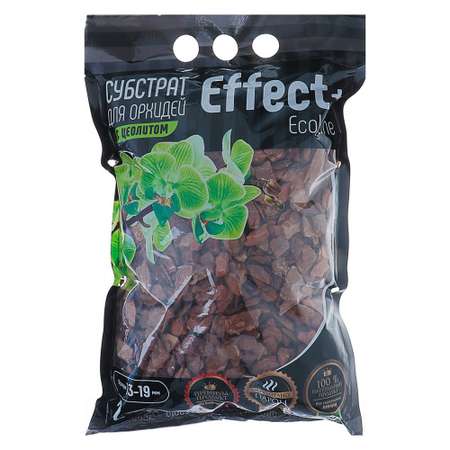 Cубстрат для орхидей Effect+ с цеолитом 13-19 мм 2л