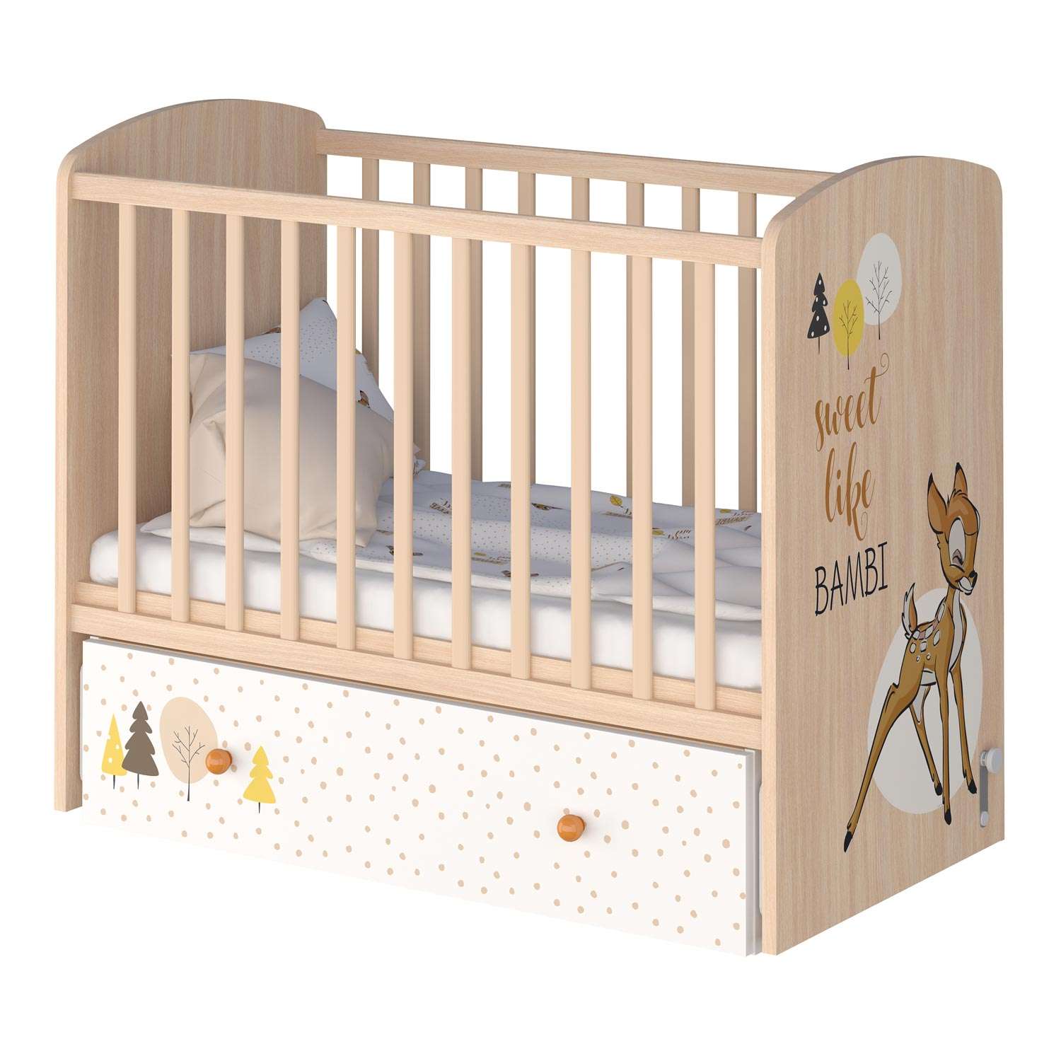 Кроватка Pollini Kids Disney Baby