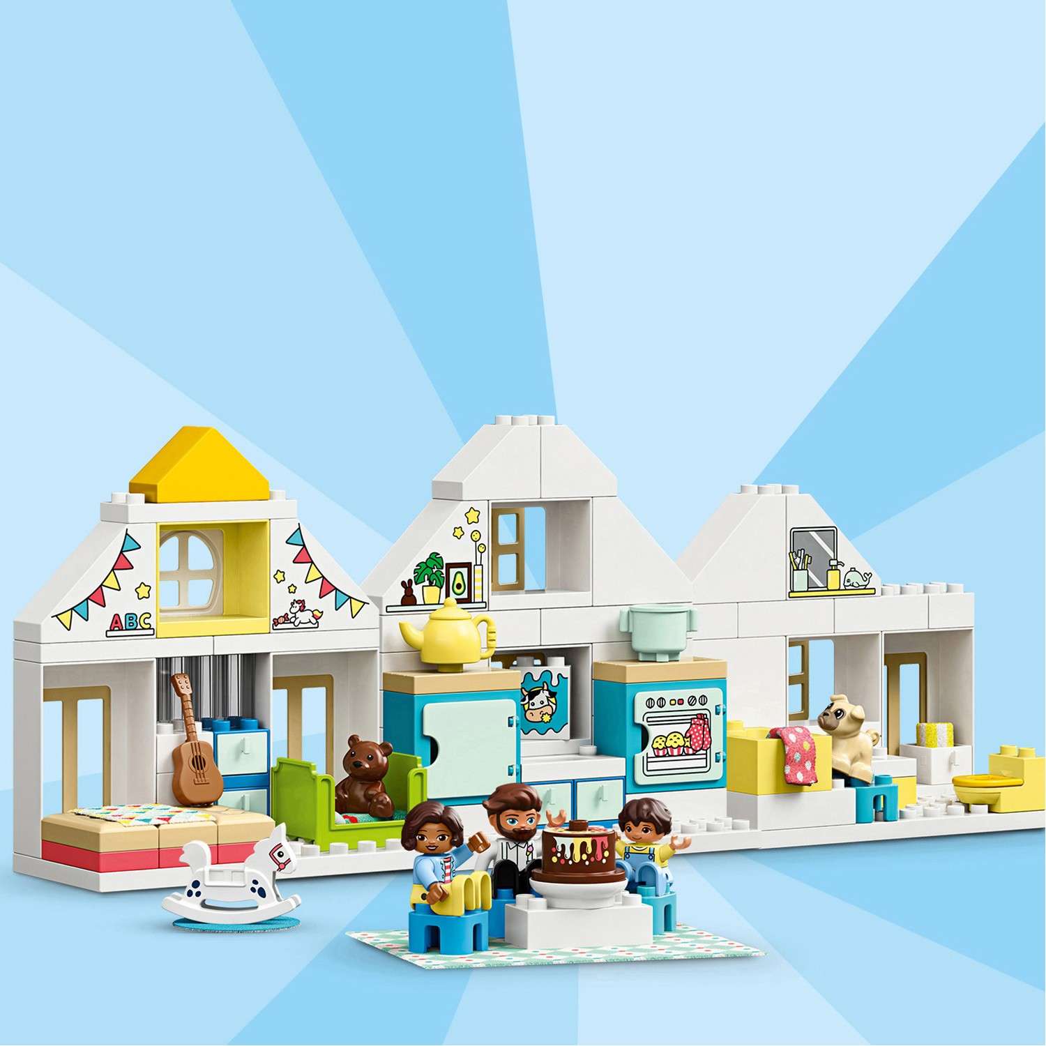 Конструктор LEGO DUPLO Town Дом модульный 10929 - фото 10