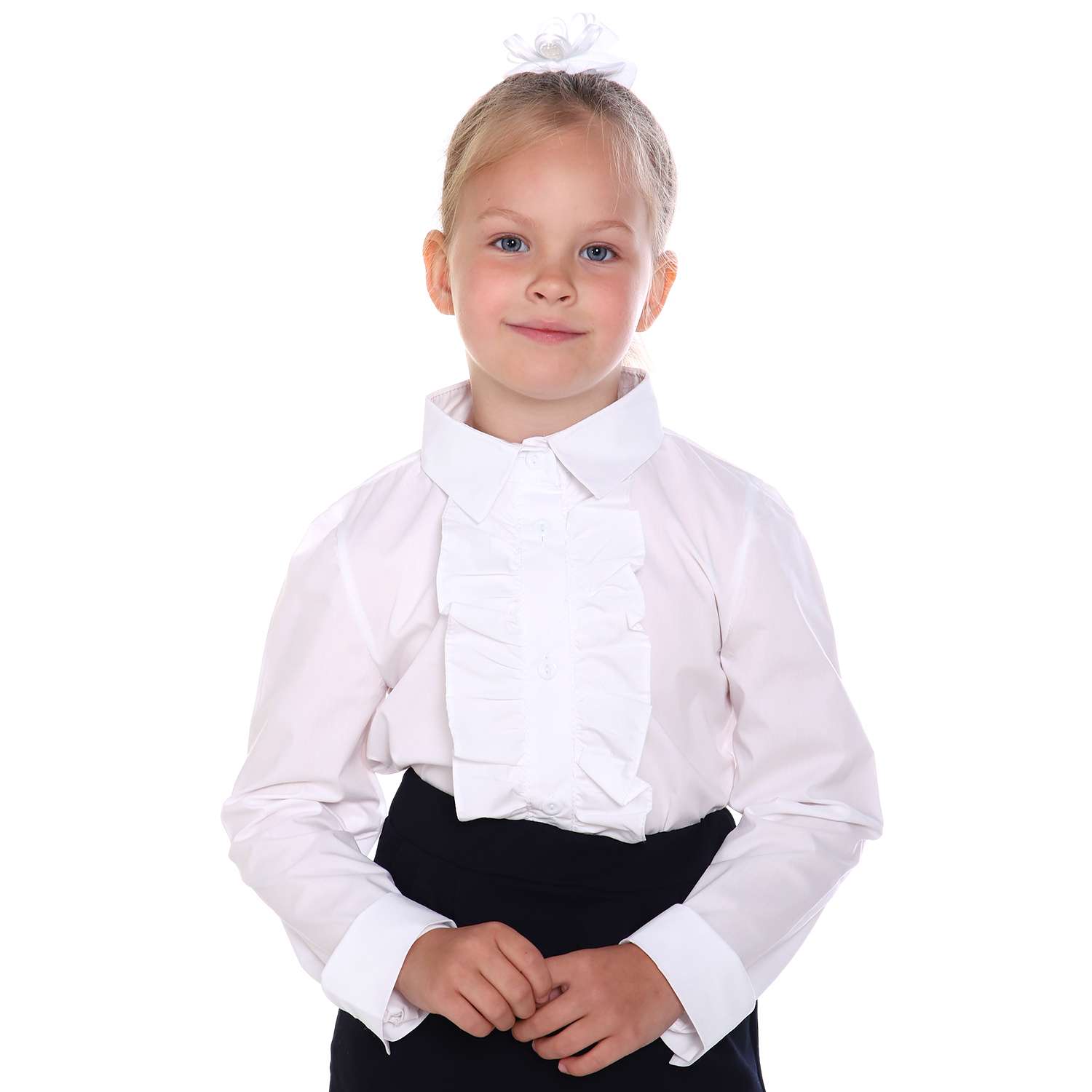 Блузка Детская Одежда BL-11000/белый2 - фото 1