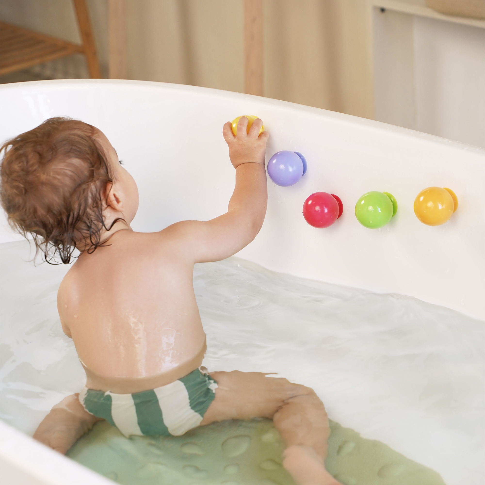 Набор ПВХ-игрушек Happy Baby для ванной IQ-BUBBLES - фото 12