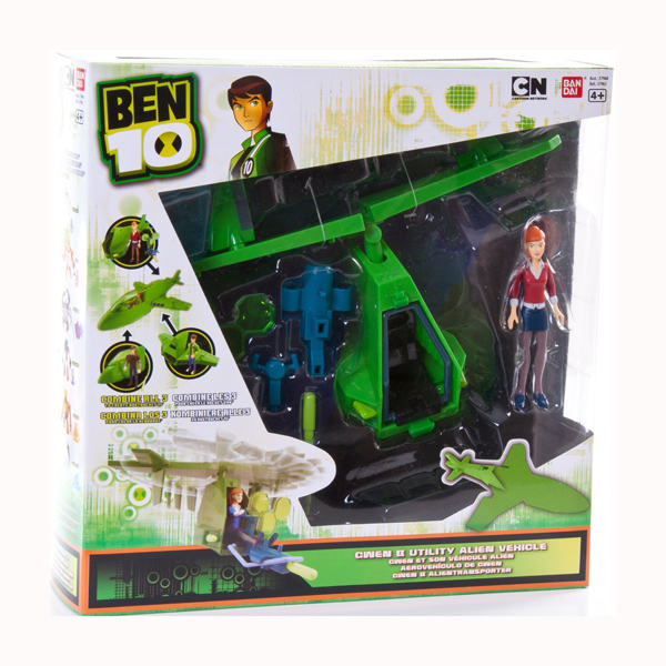 Игровой набор Bandai Ben10 Мини-корабль с фигуркой 10 см в ассортименте - фото 7