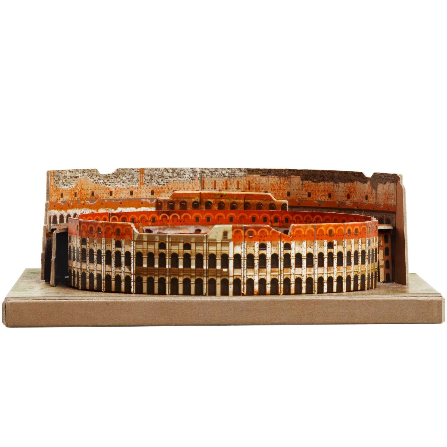Сборная модель Умная бумага Города в миниатюре Колизей 453 453 - фото 1