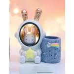 Ночник-подставка iLikeGift для канцелярских принадлежностей Wendy Rabbit yellow star