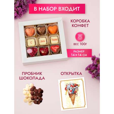 Набор шоколадных конфет Choc-Choc С Днем Рождения