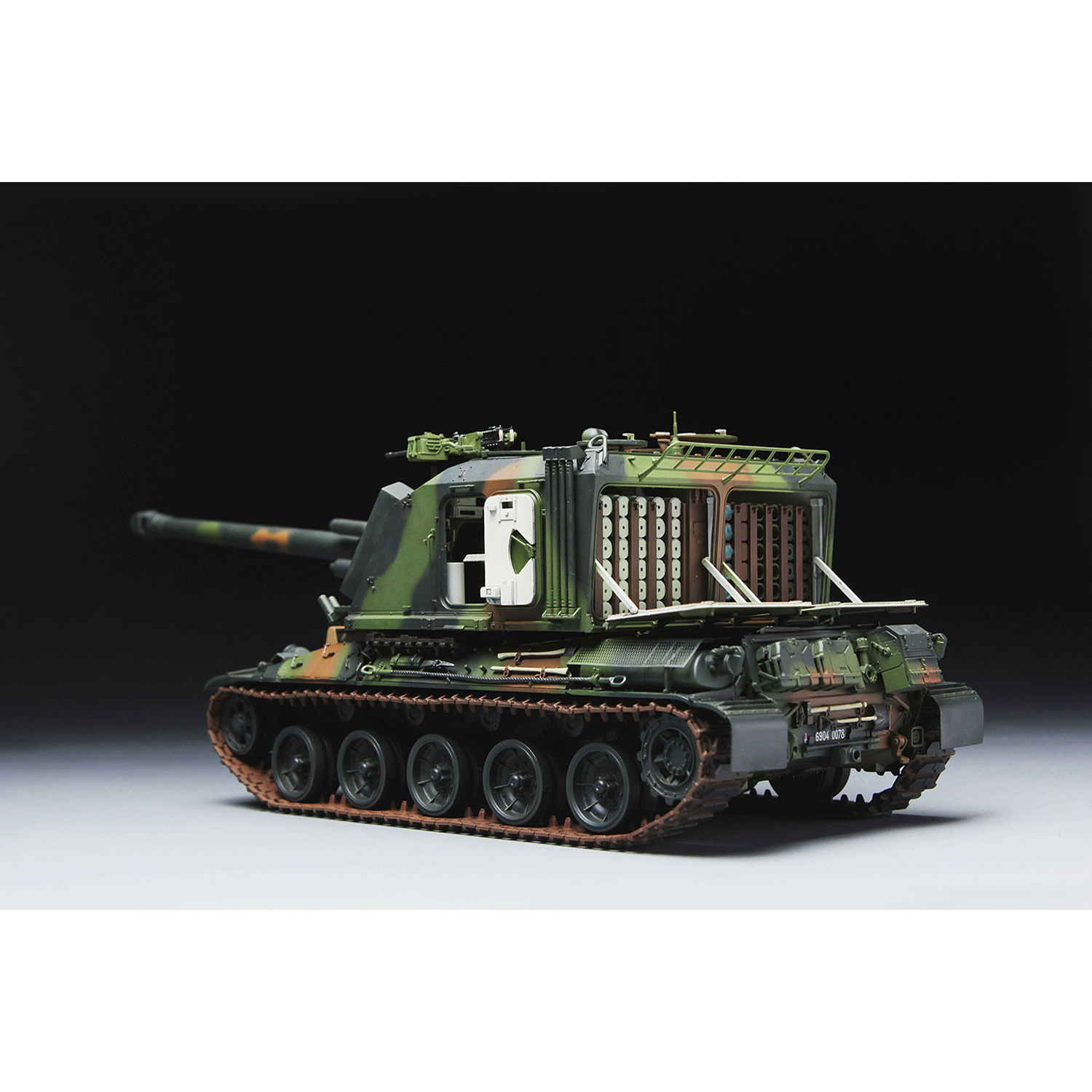 Сборная модель MENG TS-004 самоходная гаубица AUF1 155mm 1/35 18467494682 - фото 5