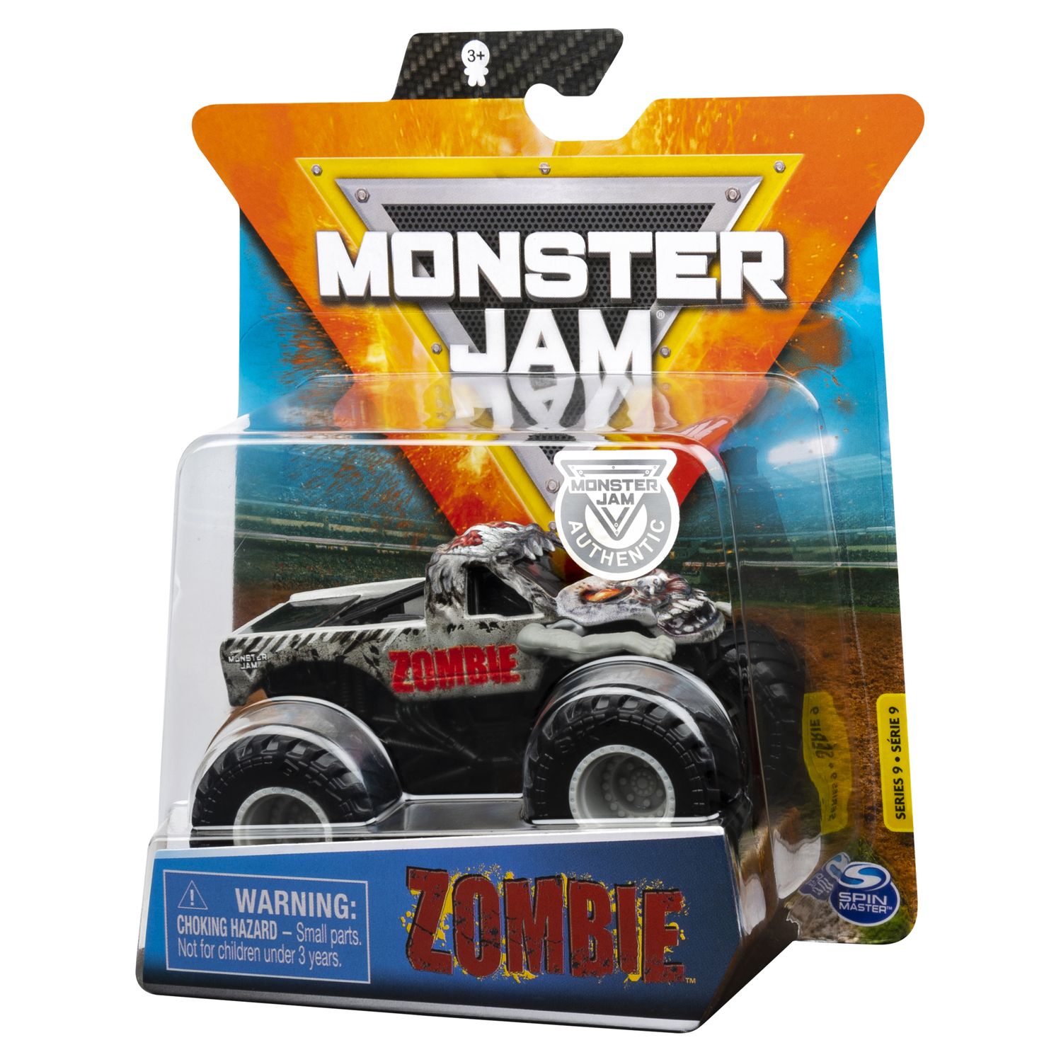 Машинка Monster Jam 1:64 Zombie Overcast 6044941/20120656 6044941 - фото 3