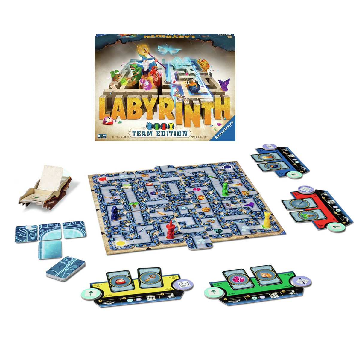 Настольная игра Ravensburger Labyrinth Team Edition Сумасшедший лабиринт Командная - фото 2