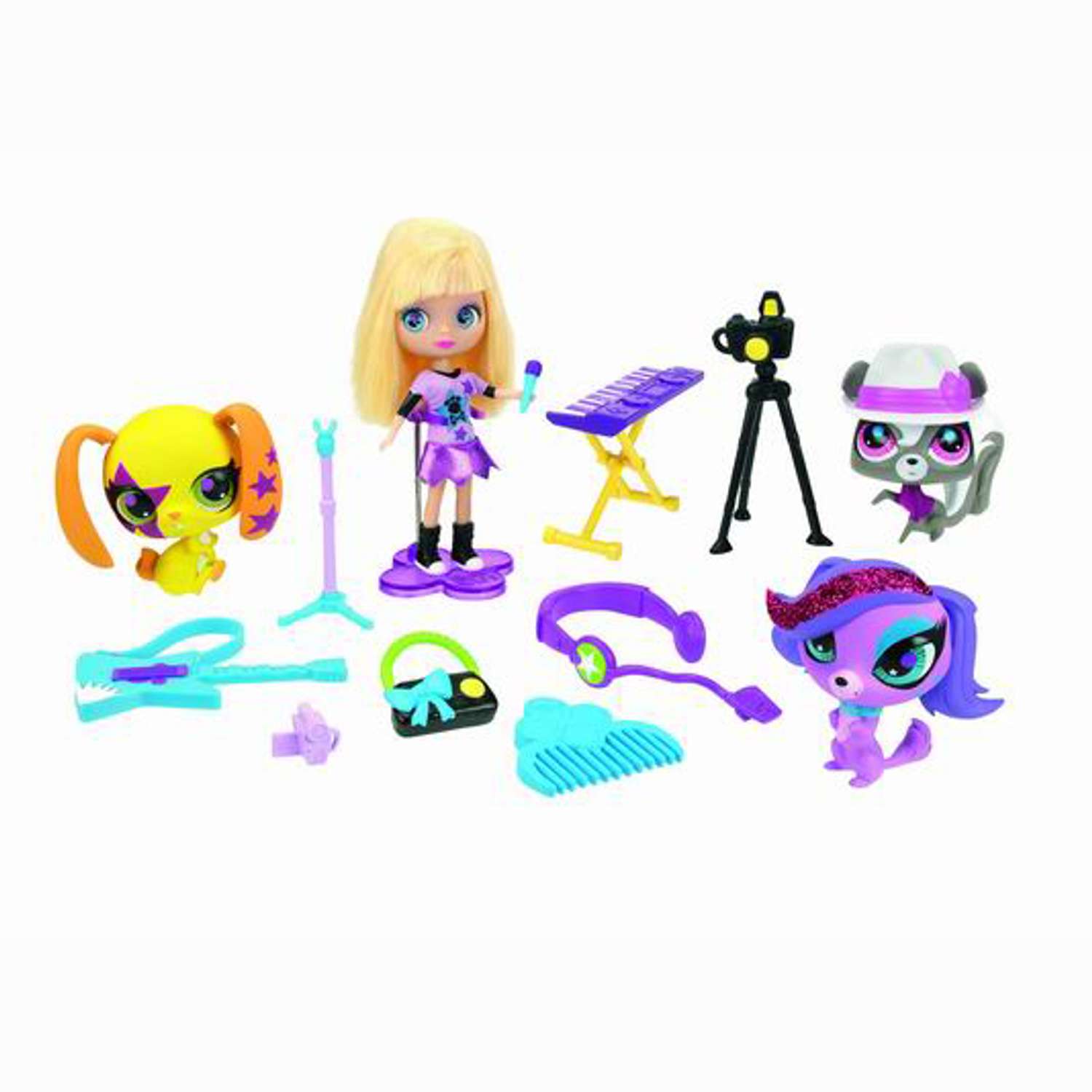 Игровой набор Littlest Pet Shop Рок-группа Блайс в ассортименте - фото 3