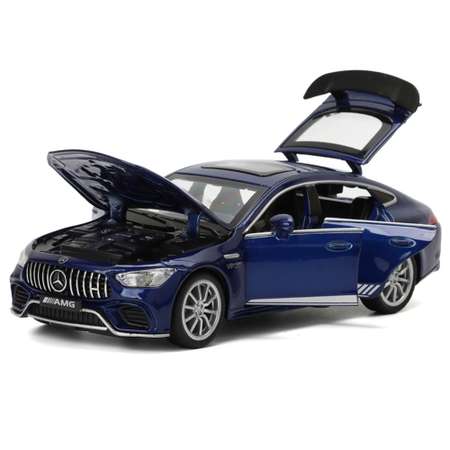 Масштабная машинка WiMi металлическая синяя Mercedes-Benz AMG GT 63 S1 r32