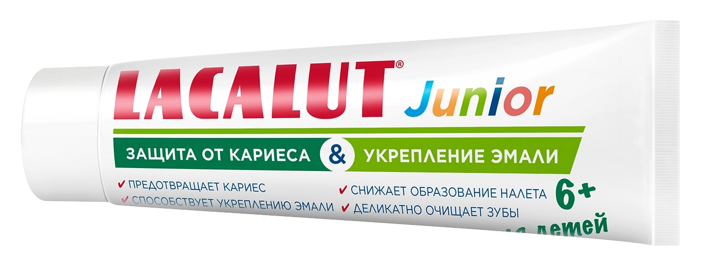 Зубная паста LACALUT Junior 6+ 65г - фото 1