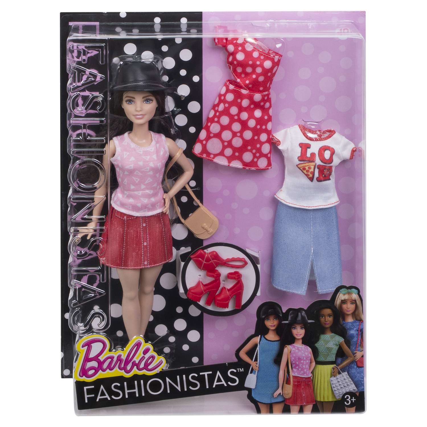 Кукла Barbie в красной юбке DTF03 DTD96 - фото 2
