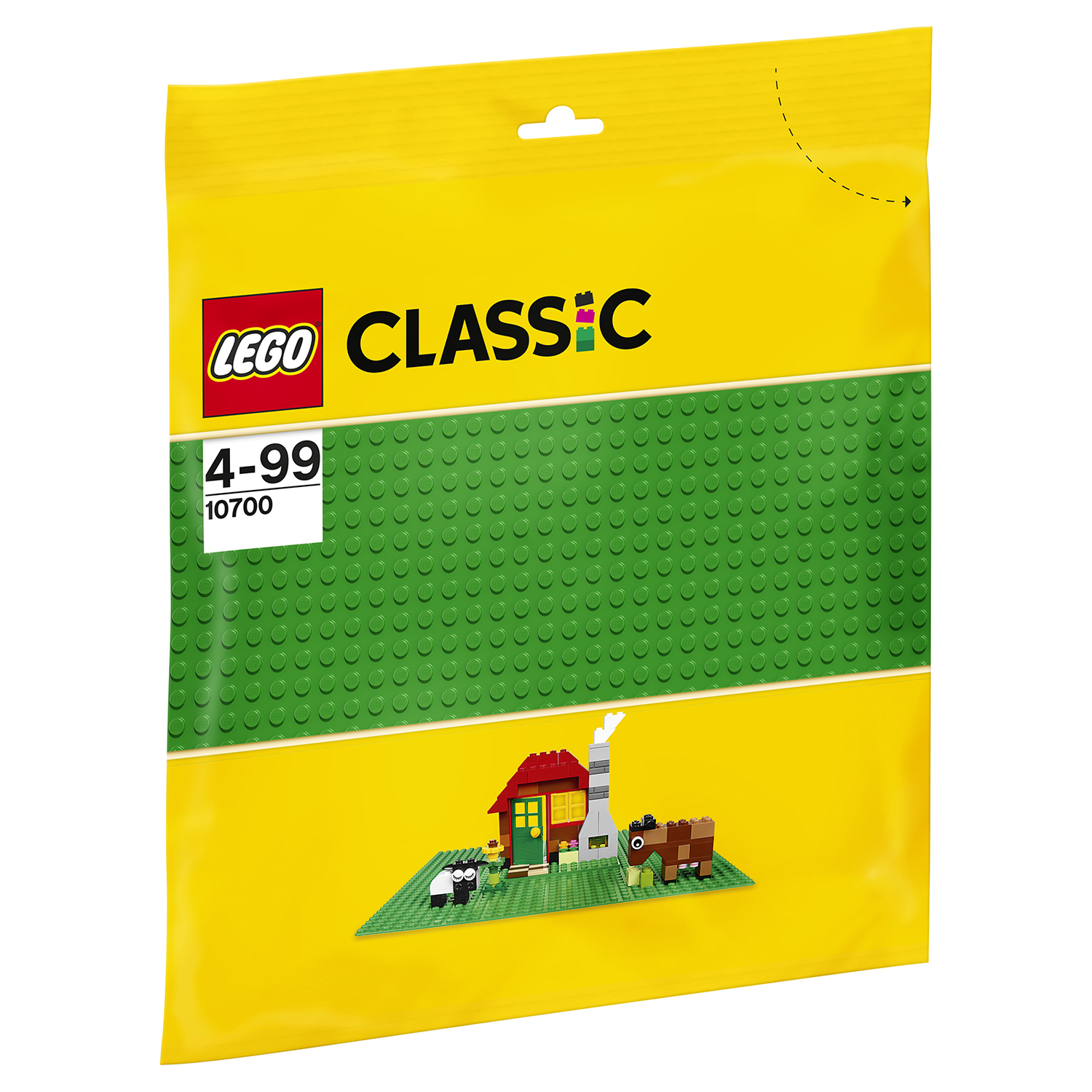 Конструктор LEGO Classic Строительная пластина зеленого цвета (10700) - фото 3