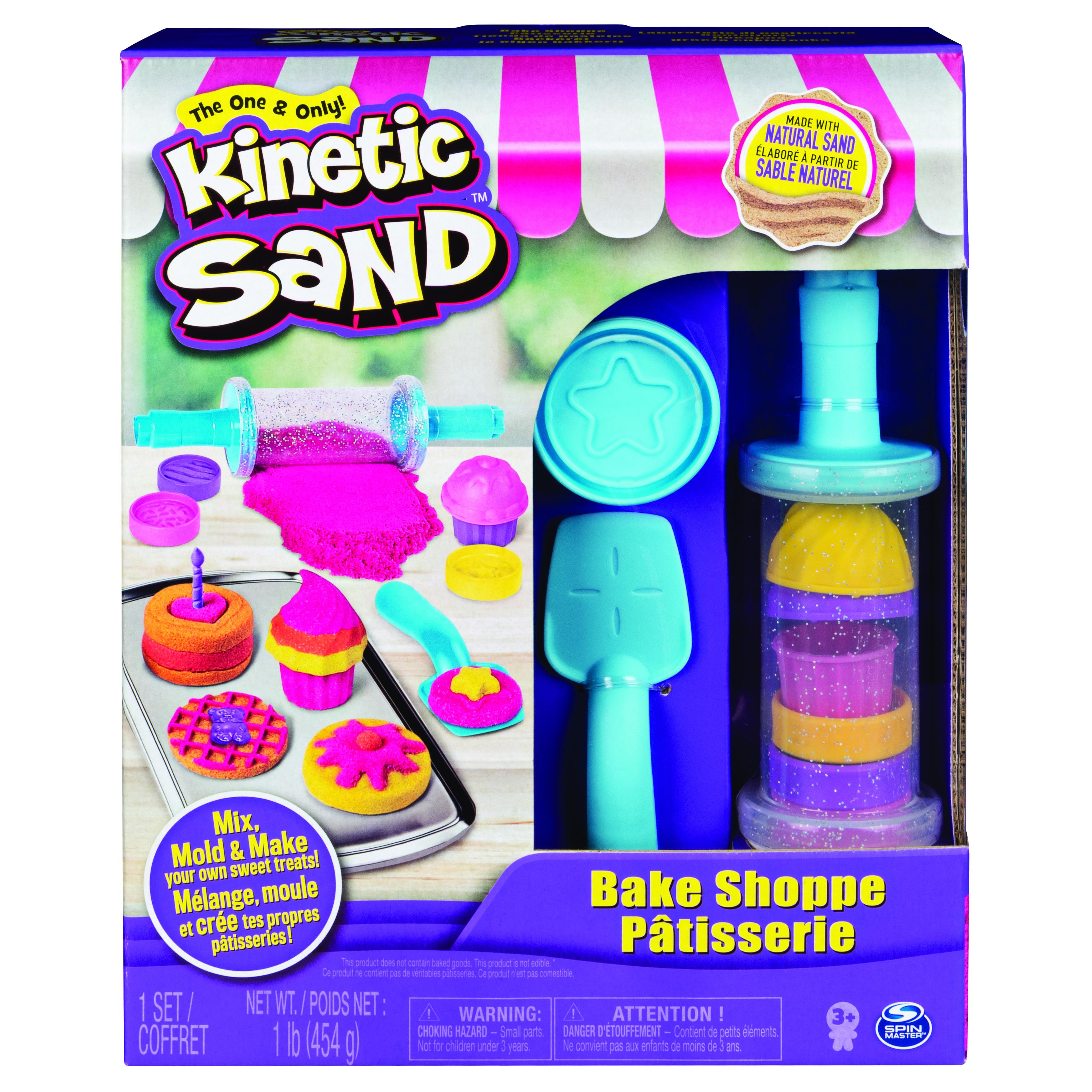 Песок кинетический Kinetic Sand Пекарня 6045940 купить по цене 399 ₽ в  интернет-магазине Детский мир