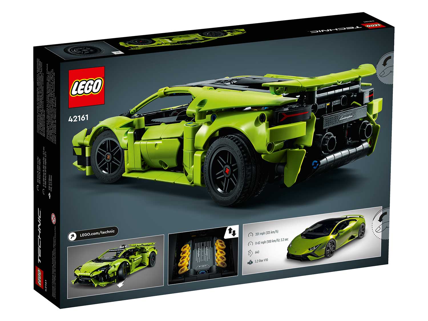 Конструктор LEGO Lamborghini huracan tecnica - фото 9