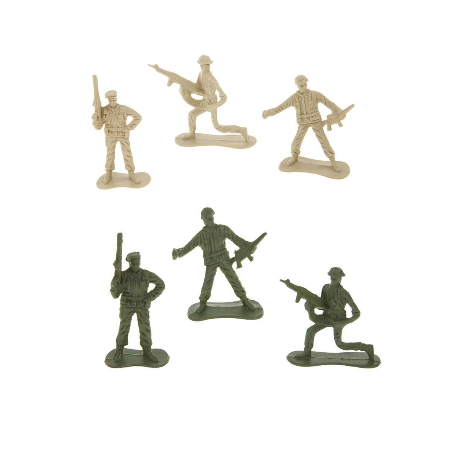 Игровой набор Военный Наша Игрушка солдатики всего 38 предметов - фото 2