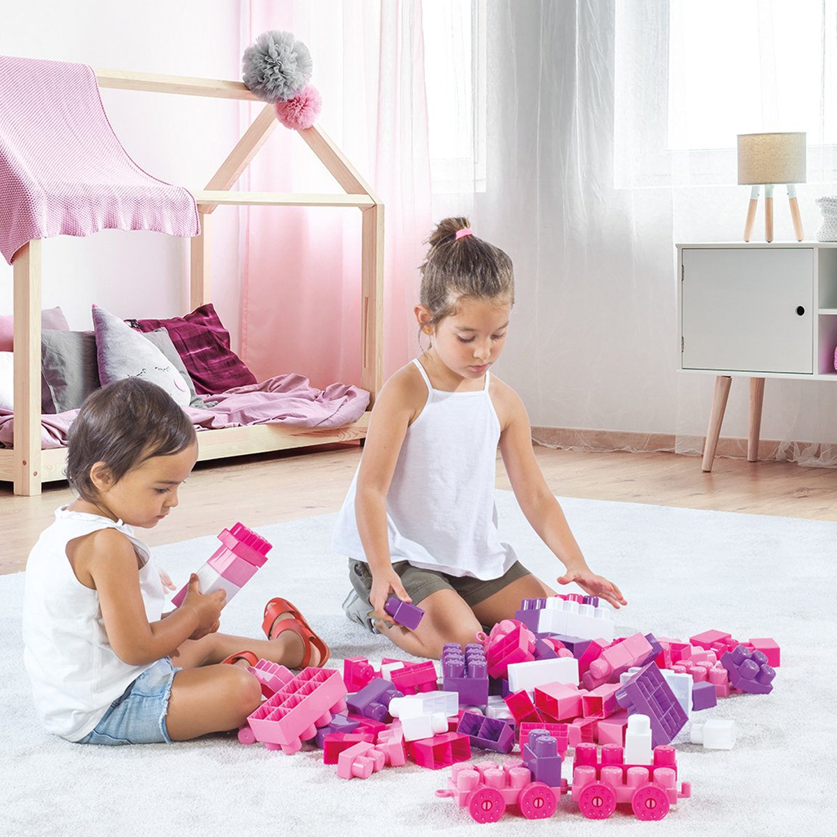 Конструктор DOLU Unicorn Mega blocks 45 деталей - фото 3