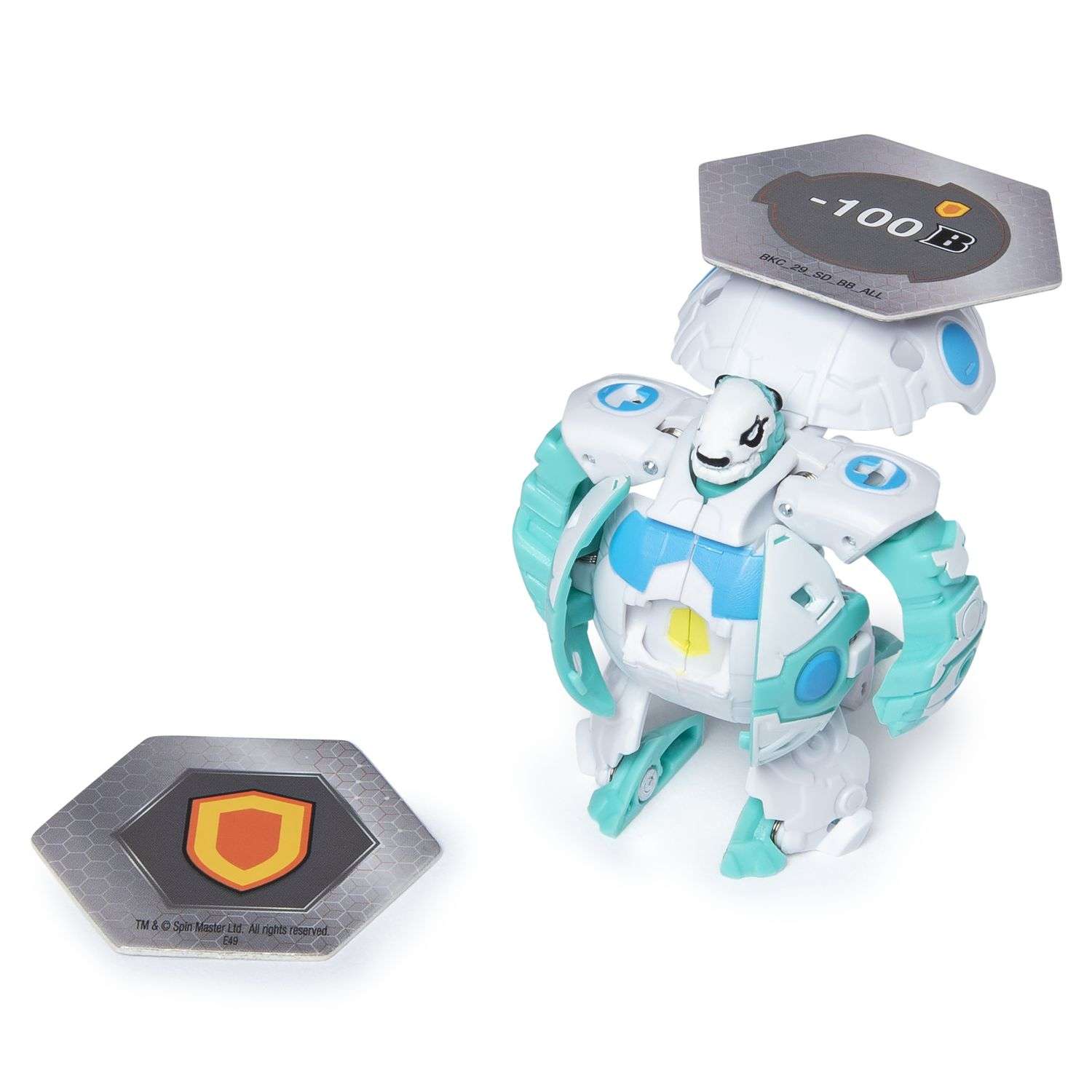 Фигурка-трансформер Bakugan Ультра Panda White 6045146/20118134 - фото 3