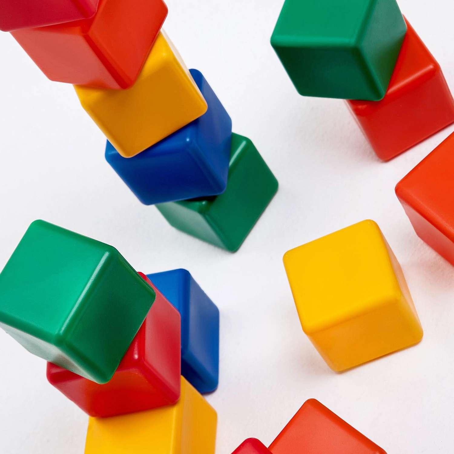 Набор Соломон цветных кубиков 20 штук 6 х 6 см - фото 5