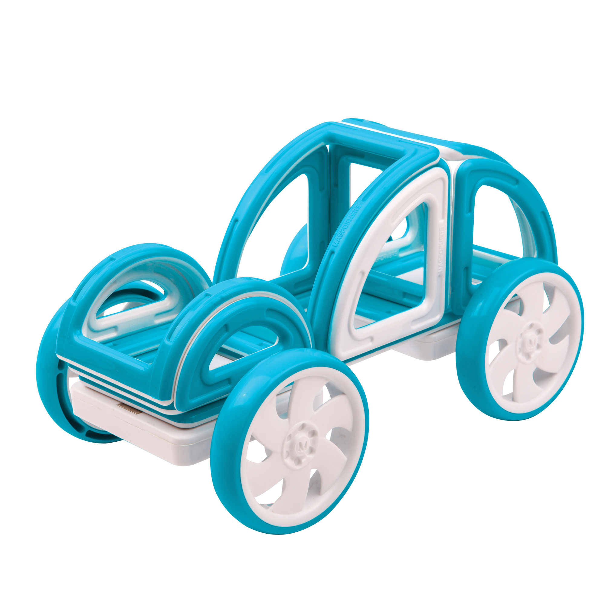 Магнитный конструктор Magformers My First Buggy 14-Blue - фото 4