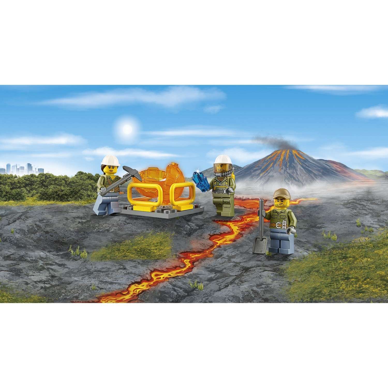 Конструктор LEGO City Volcano Explorers Вездеход исследователей вулканов (60122) - фото 5