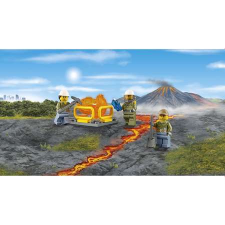 Конструктор LEGO City Volcano Explorers Вездеход исследователей вулканов (60122)