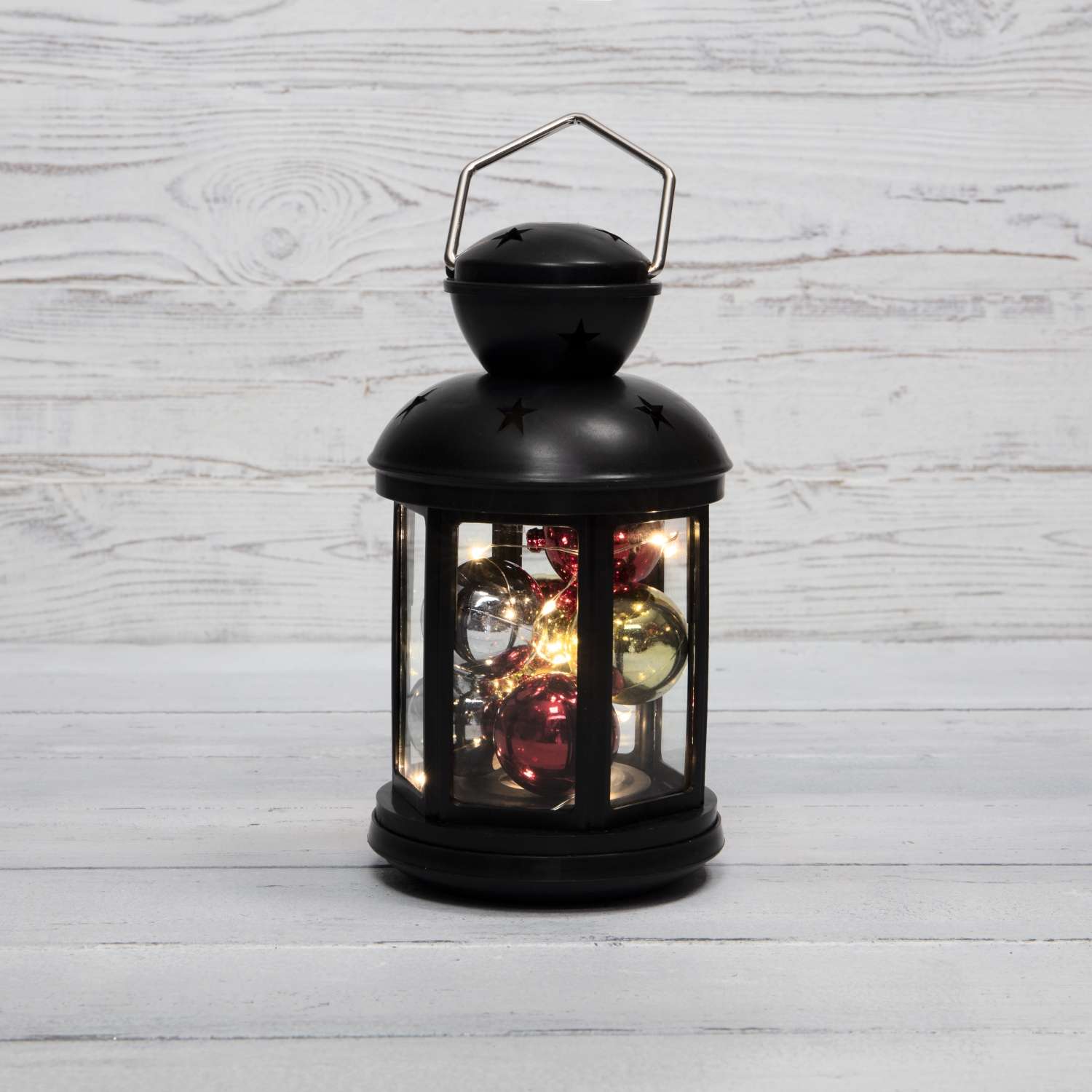 Светодиодный декоративный светильник-ночник NEON-NIGHT с шариками в черном корпусе 513-061 - фото 6