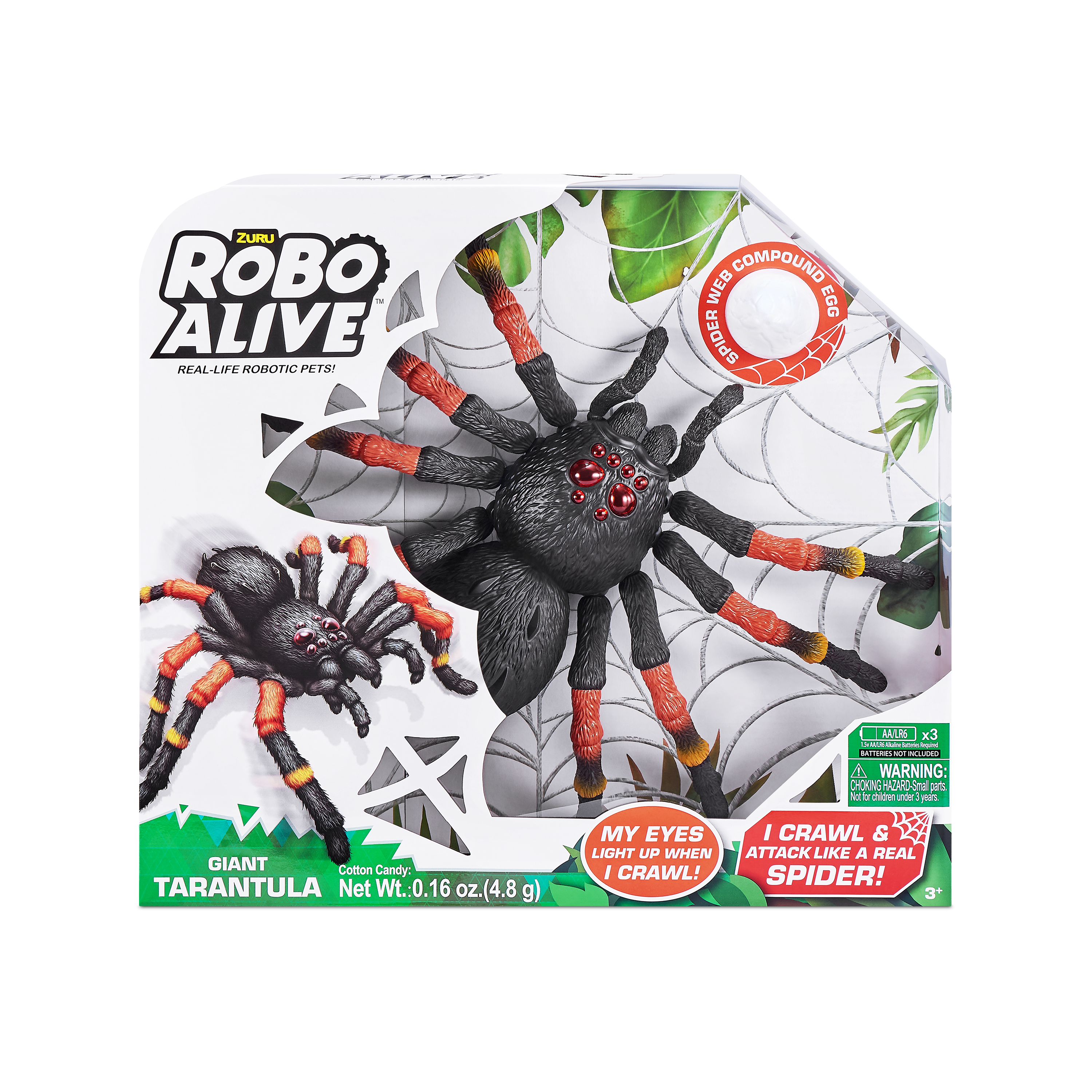 Паук РУ Zuru ROBO ALIVE Тарантул - фото 1