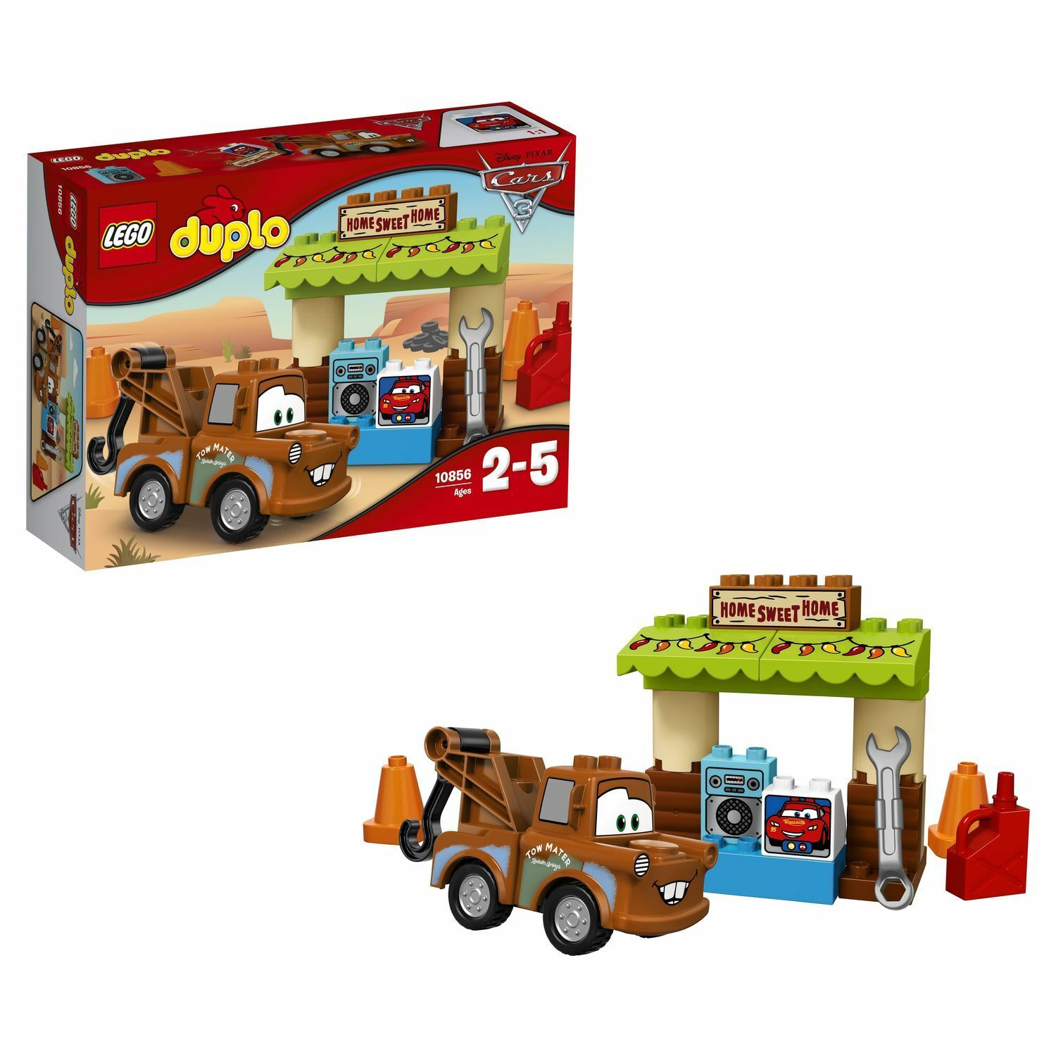 Конструктор LEGO DUPLO Cars TM Гараж Мэтра (10856)