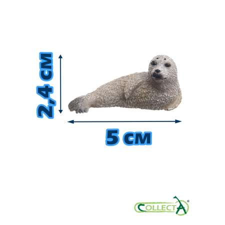 Игрушка Collecta Детёныш пятнистого тюленя фигурка животного