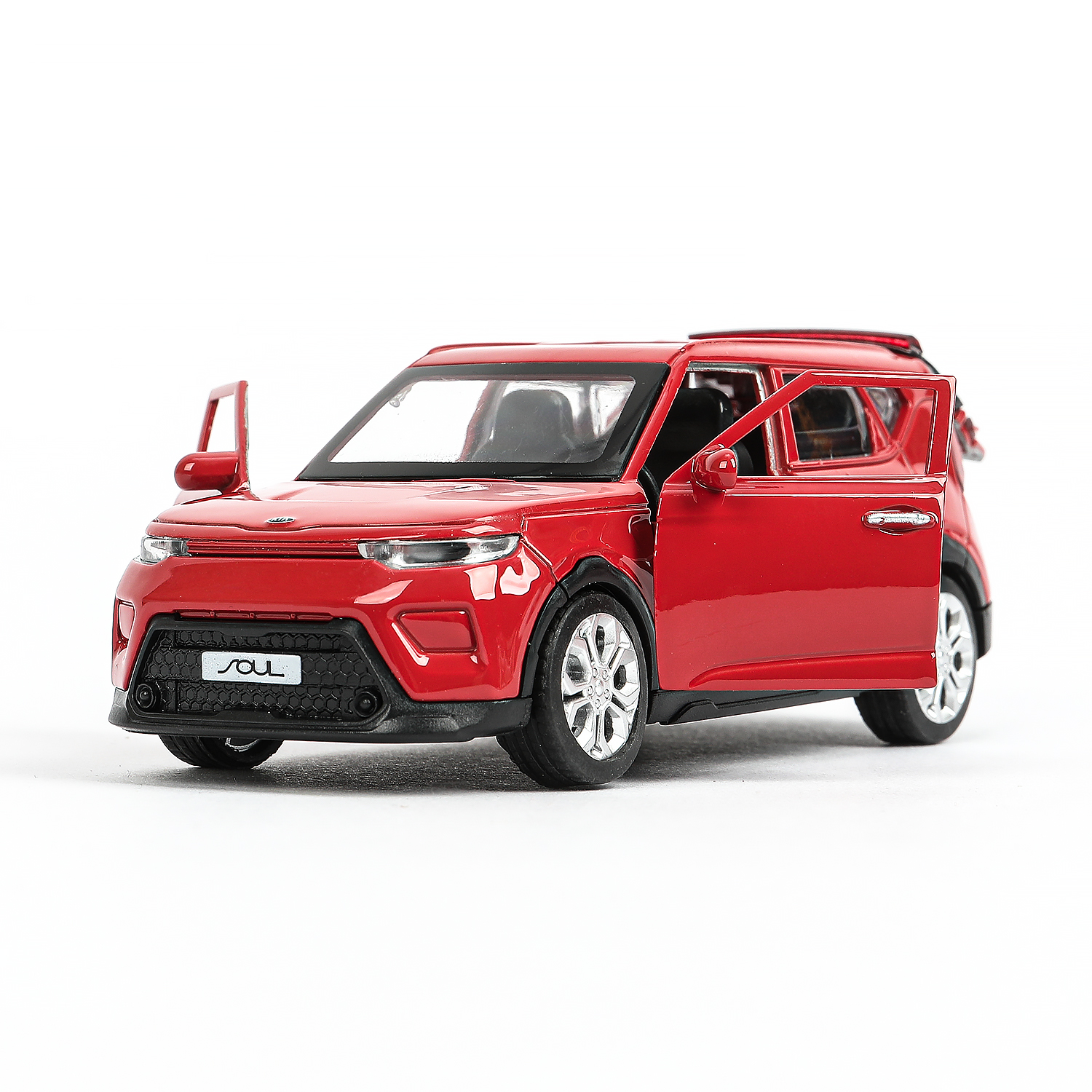 Автомобиль Технопарк KIA KIA Soul красный 392019 - фото 5