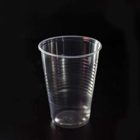 Одноразовые стаканы Лайма пластиковые 200 мл 100 шт