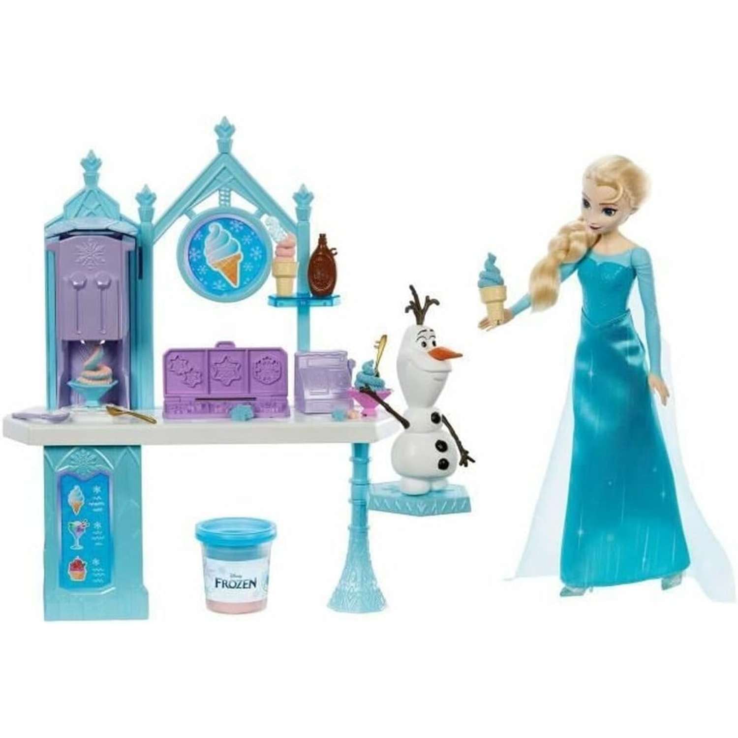 Набор игровой Disney Frozen Эльза и Олаф HMJ48 - фото 1