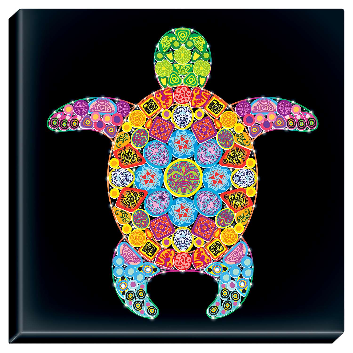 Набор для изготовления картины КЛЕVЕР Маори Черепаха АС 40-265 - фото 2