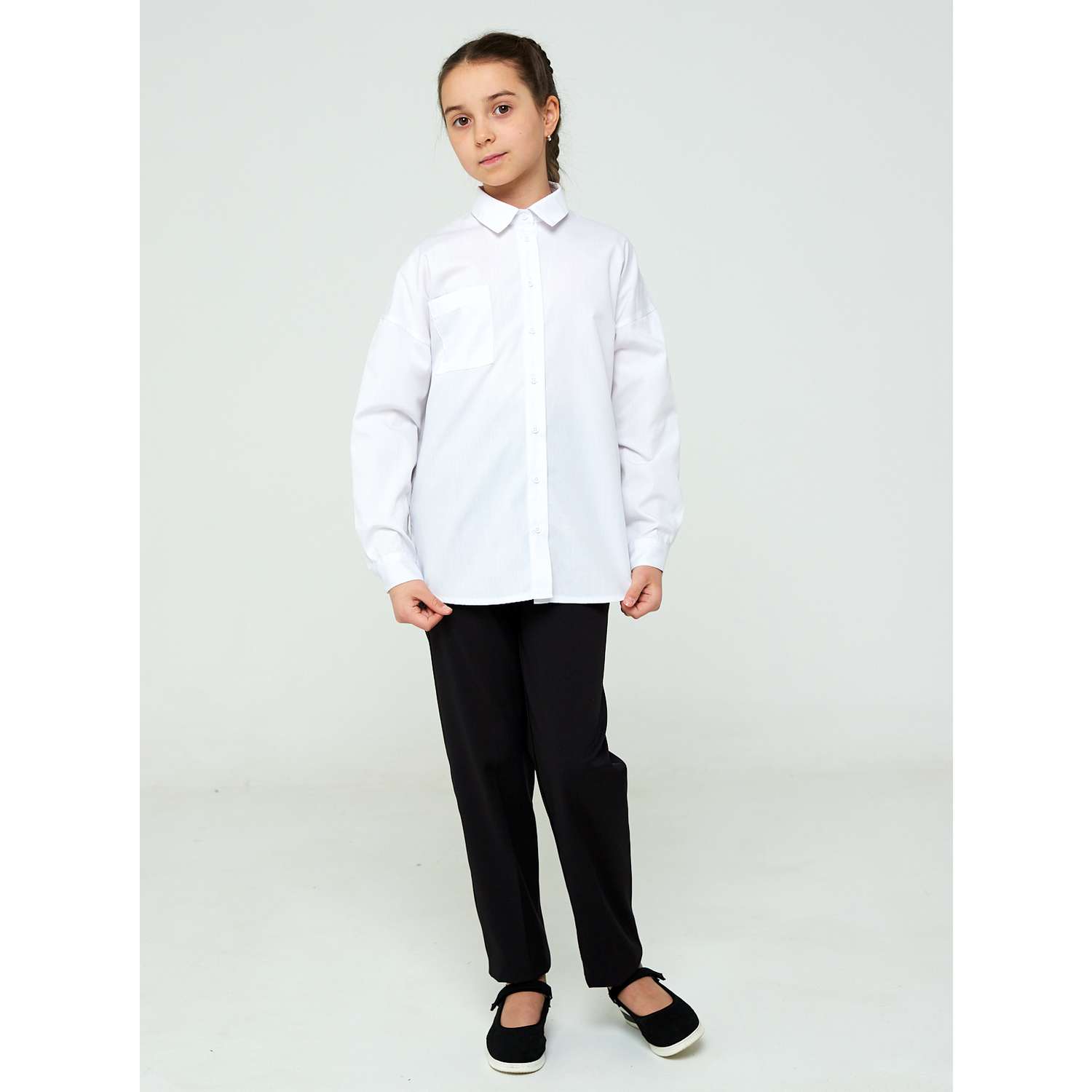 Рубашка IRINA EGOROVA RUB-Kids-Kimono_белый - фото 3