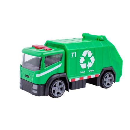 Машинка HTI (Teamsterz) Мусоровоз зелёный