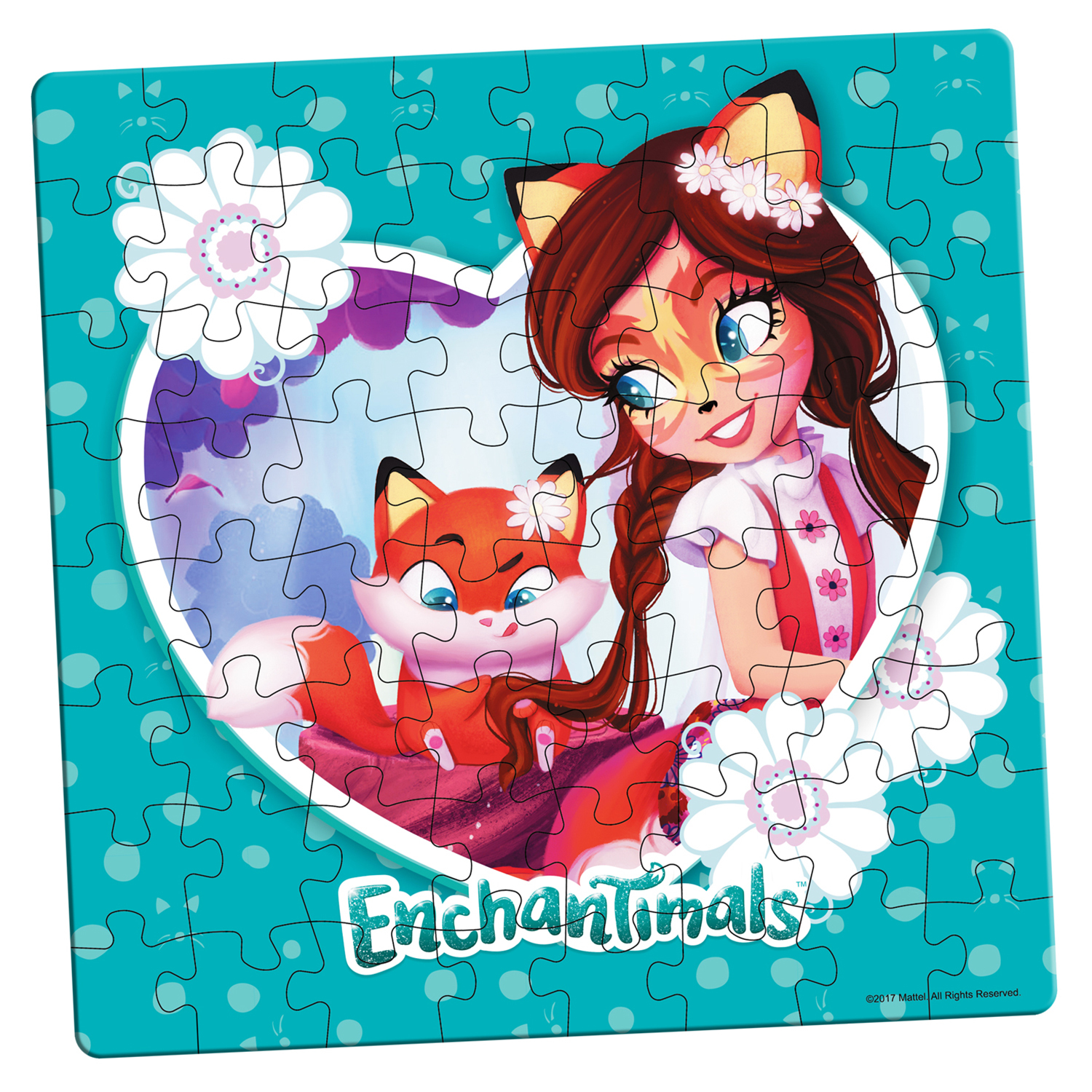 Пазл ORIGAMI Enchantimals 64 элемента c магнитиком в ассортименте - фото 3