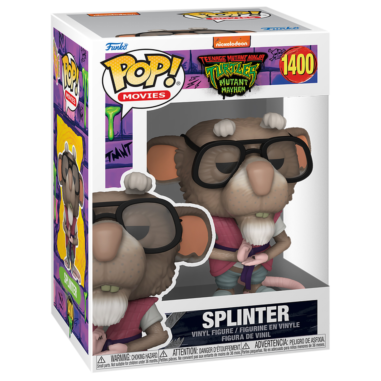 Фигурка Funko POP! Movies TMNT Mutant Mayhem Splinter (1400) 72342 - фото 2